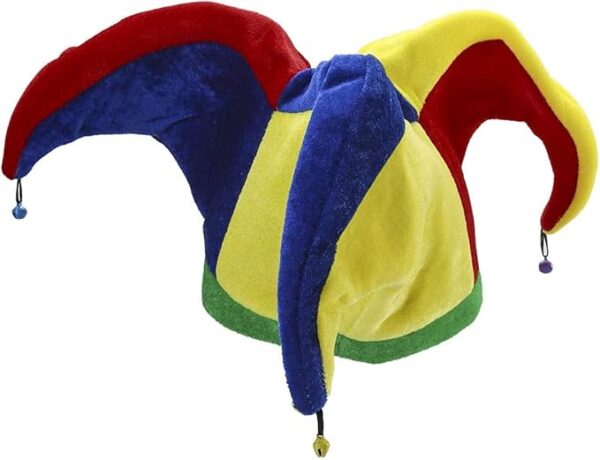 LuckyStone Multicolor Jester/Clown Hat - Image 2