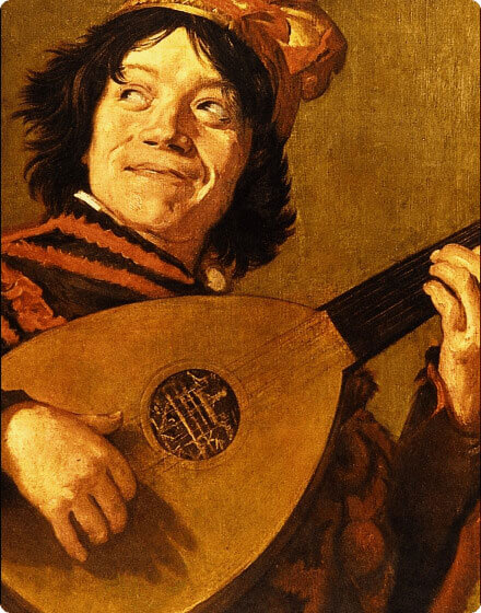 Lute Player by Frans Hals (1624)