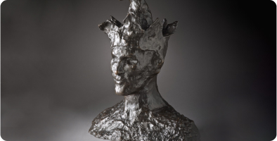 bronze jester sculpture by Pablo Picasso