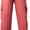 Mens Stripe Hippy Combat Trouser - Image 3