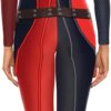 Black and Red Jester Outfit - Back