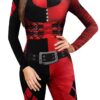 Black and Red Jester Outfit - Zoom In