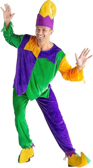 Fun Express men jester costume
