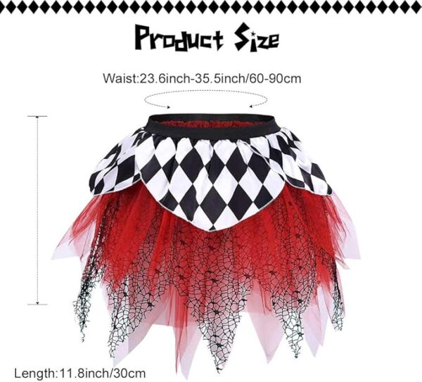 halloween costume skirt size