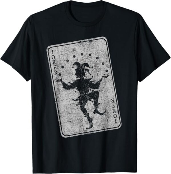 joker playing card tshirt