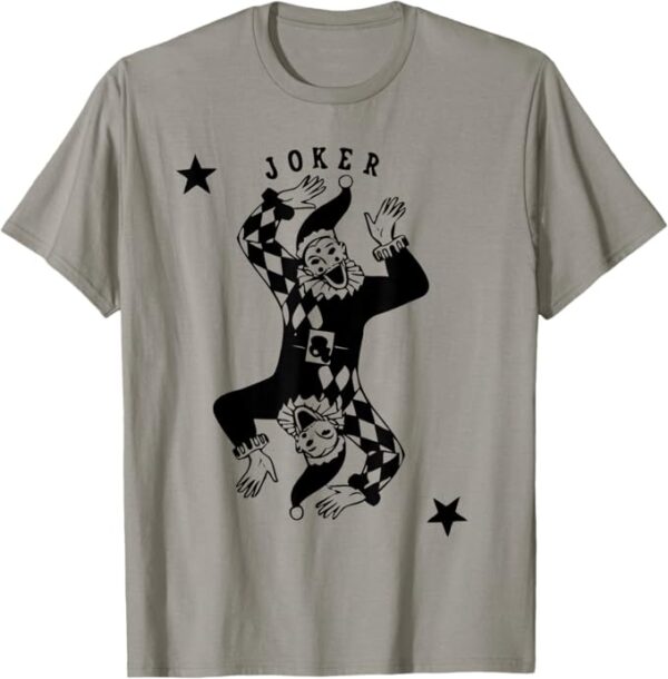 Joker Jester Clown Card T-Shirt