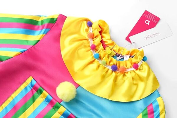 clown costume for kids closeup