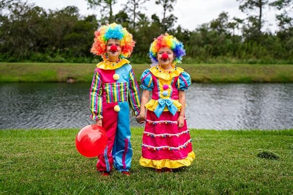 clown costume for kids design