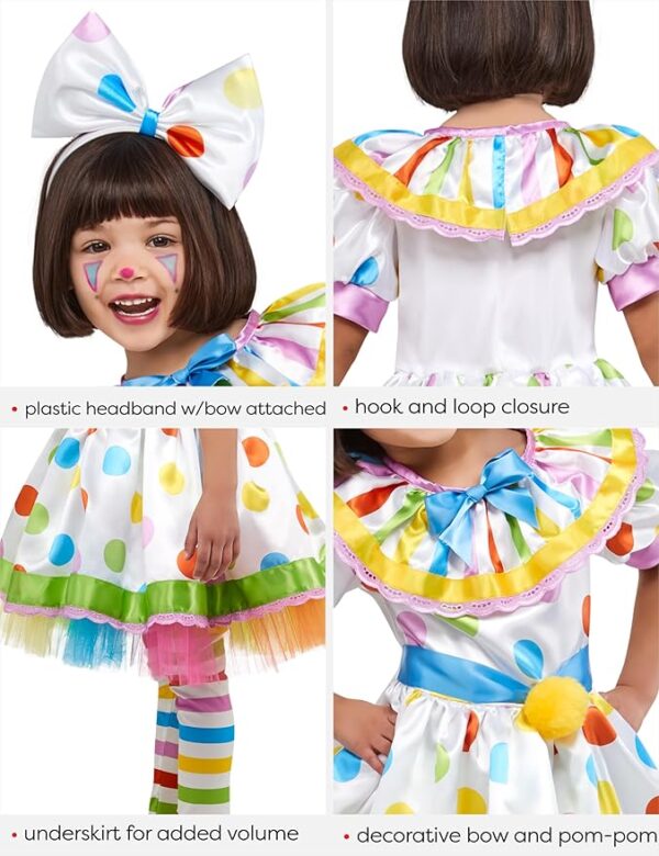 little clown girl costume design