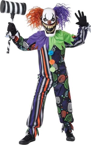 clown boy's costume