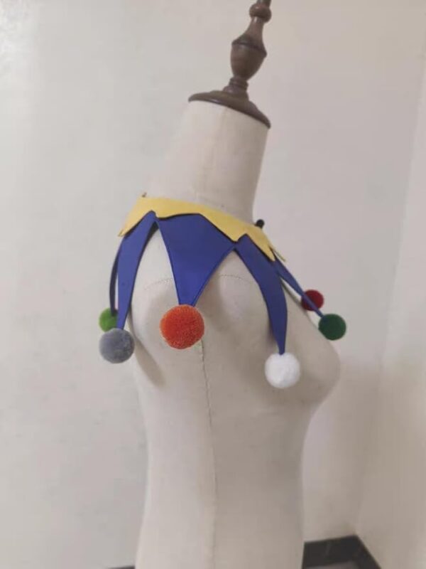 clown collar jester side view