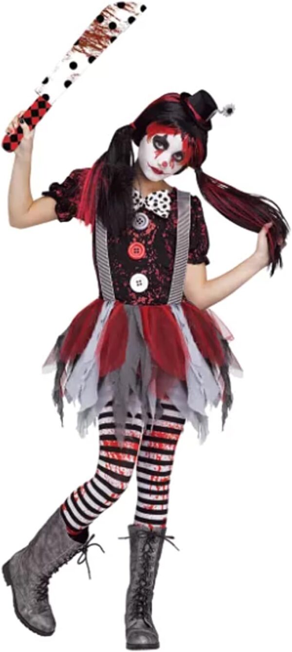 creepy doll clown costume