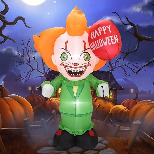 halloween inflatable clown