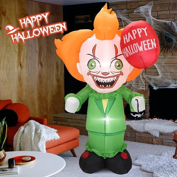 halloween inflatable clown design