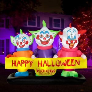 inflatable three killer clown