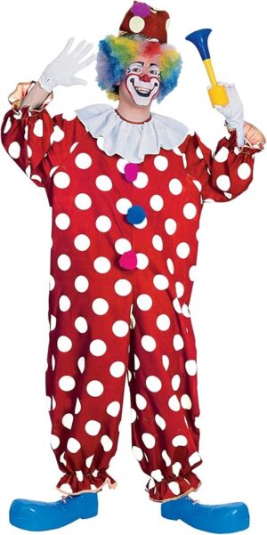 dotted clown costume