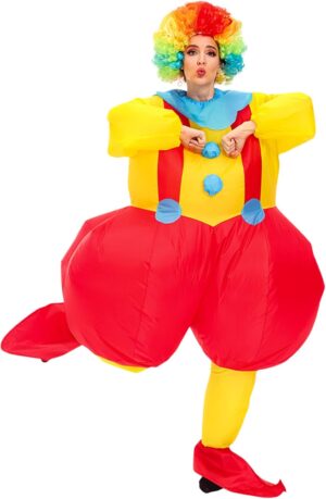 inflatable clown costume