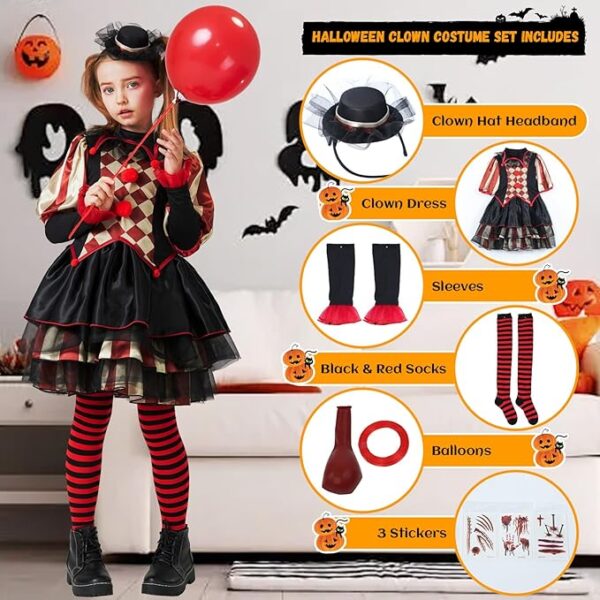jester dress set inclusions