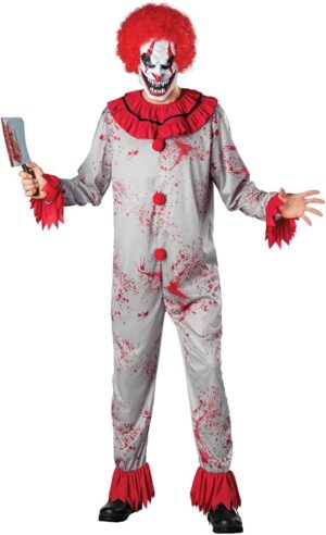 scary clown costume