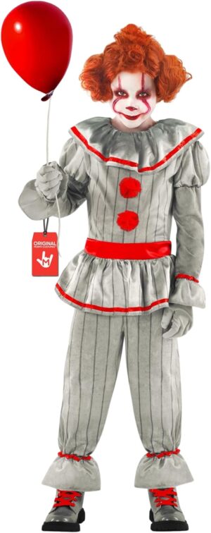 Morph creepy clown costume