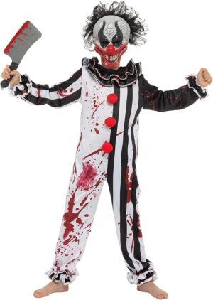 bleeding killer clown costume