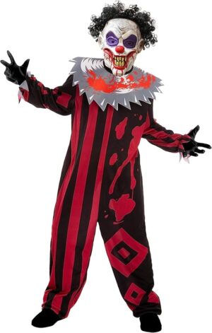 halloween killer clown costume