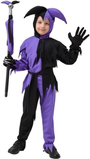 kids jester costume