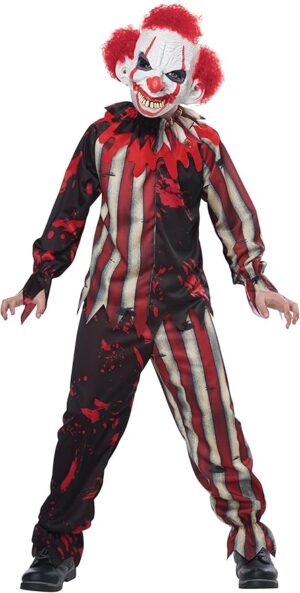 killer carnival clown costume