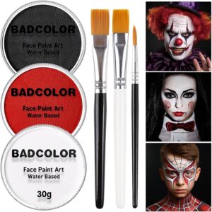 clown halloween makeup