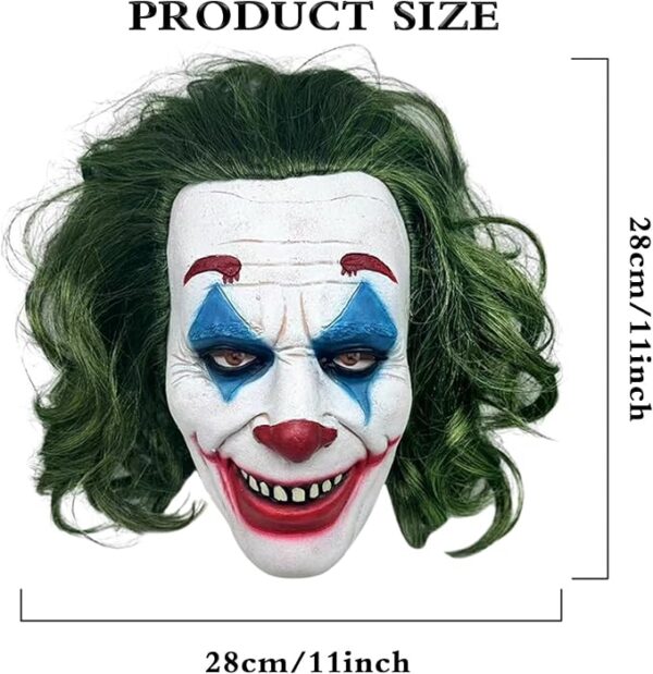 clown smile mask size
