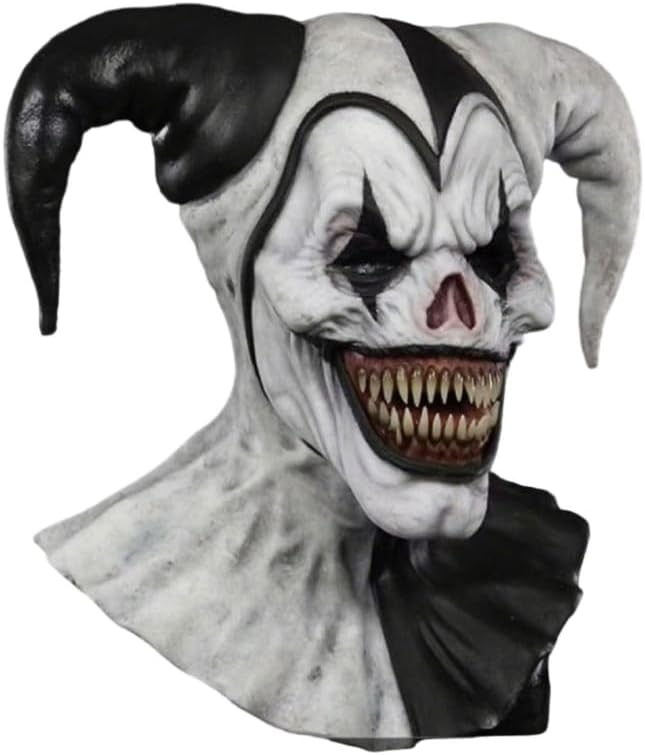evil clown mask