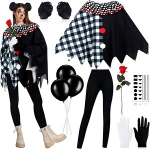 poncho clown costume