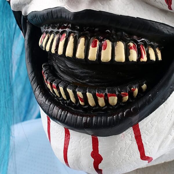 scary adult clown mask teeth