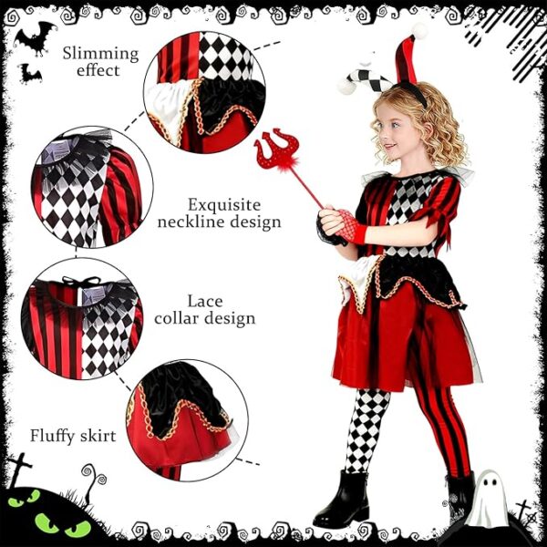 wicked jester costume details