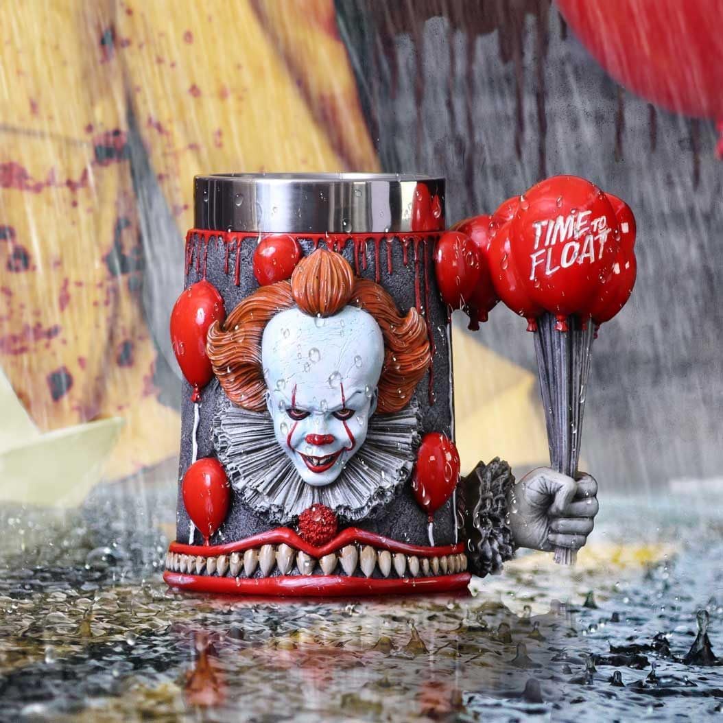 Pennywise clown tankard design