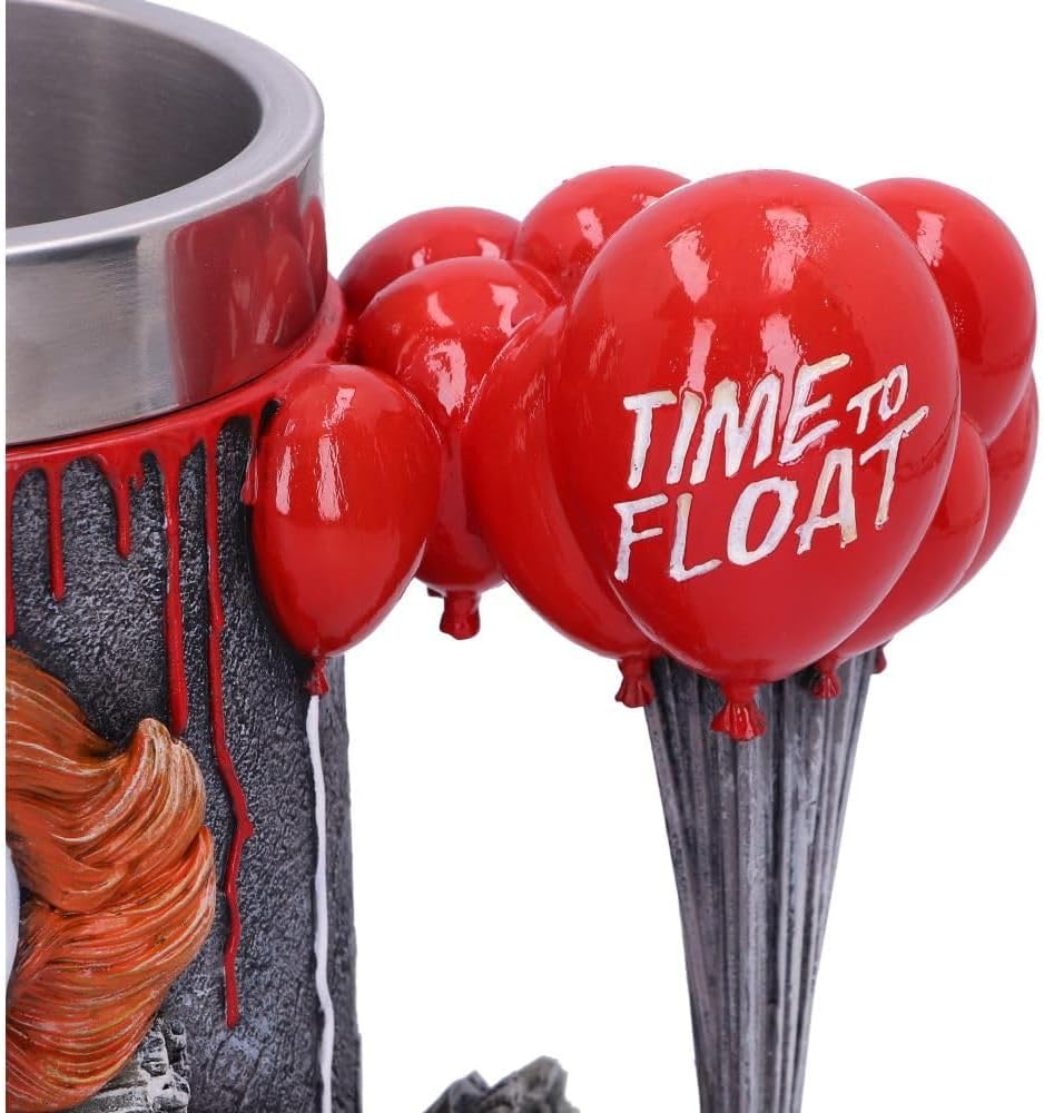 Pennywise clown tankard handle