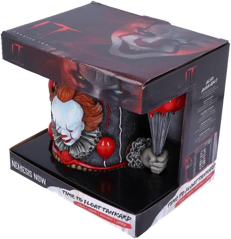 Pennywise clown tankard with box