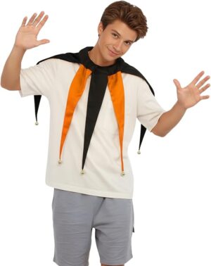 adult jester clown collar