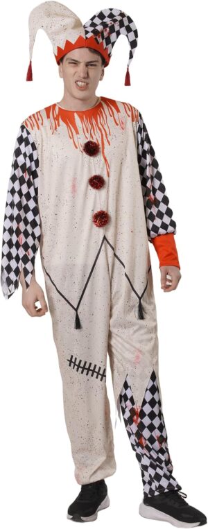 adult scary clown costume