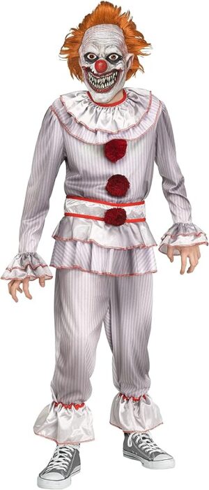 boy's killer clown costume