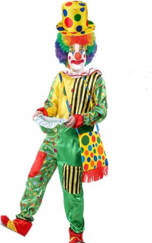 clown costume outfit set
