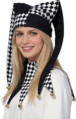 jester hat and collar set