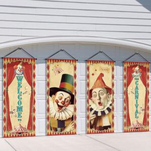 clown porch banner