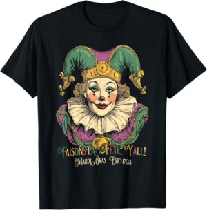 vintage clown retro jester shirt
