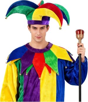 costume hat collar and scepter set