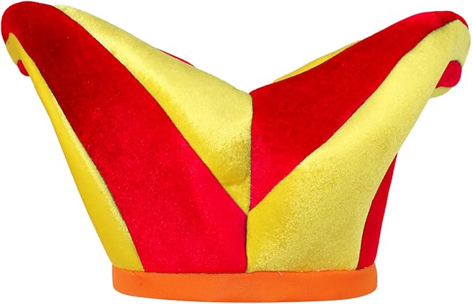 funny clown hat closeup