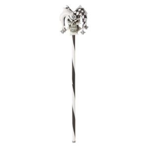 white jester cane