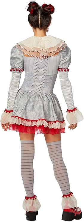 adult pennywise dress costume back view