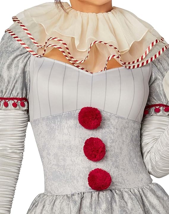adult pennywise dress costume closeup