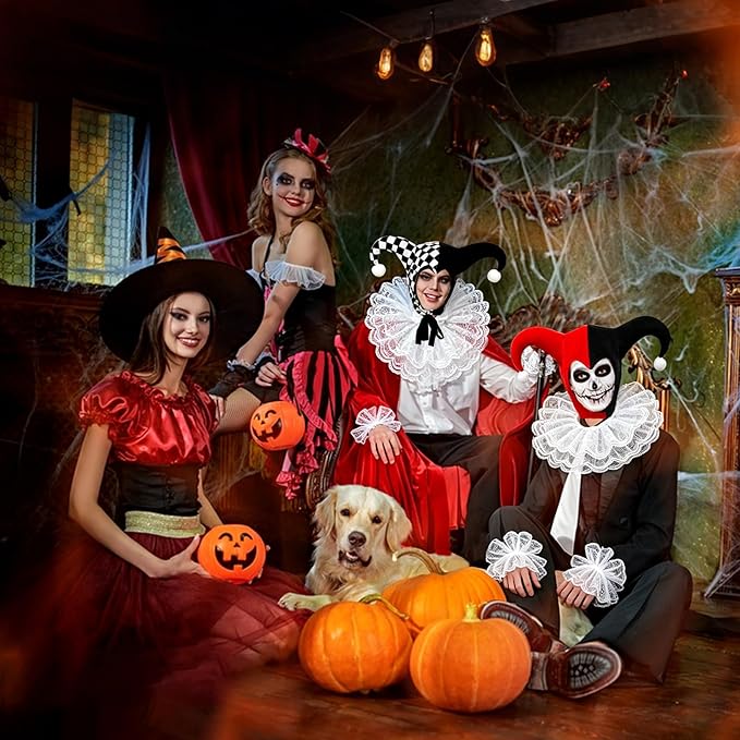 clown costume accessories set for halloween